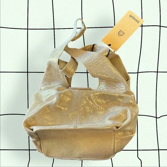 blaque Shiny Suede Mini Hobo Bag - Picture 2 of 8